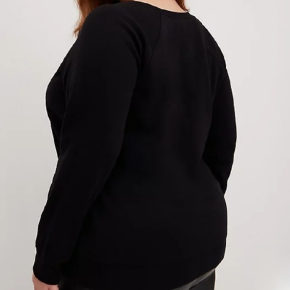 Torrid Disney Villains Anitvday Bad for you Sweatshirt Black 1X - Picture 2 of 8